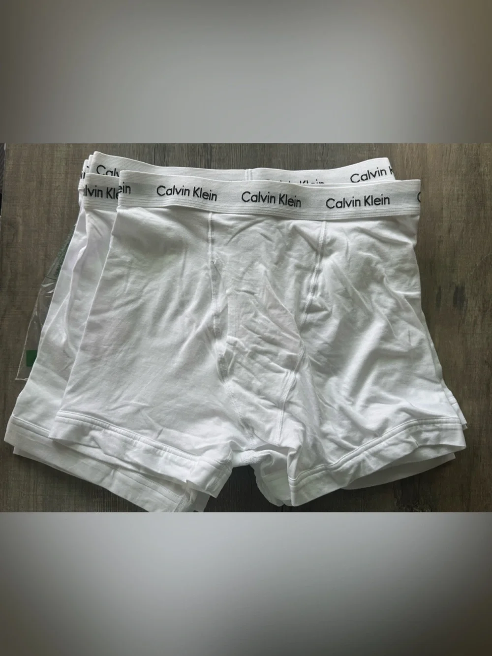 Calvin Klein Men's White Boxer Briefs - 6 Pack + bonus